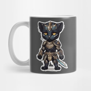 black warrior panther Mug